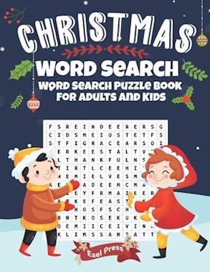 Christmas Word Search - Word Search Puzzle Book For Adults And Kids