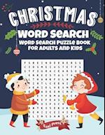 Christmas Word Search - Word Search Puzzle Book For Adults And Kids