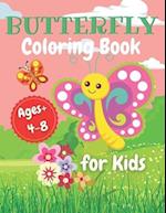 Butterfly Coloring Book for Kids