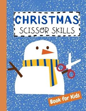 Christmas Scissor Skills Book for Kids