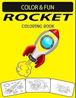 Rocket Coloring Book