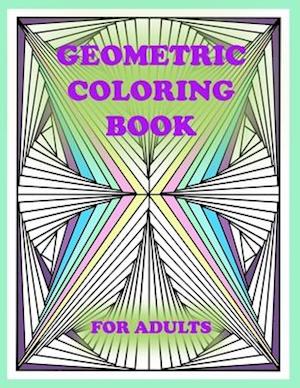 geometric coloring book for adults