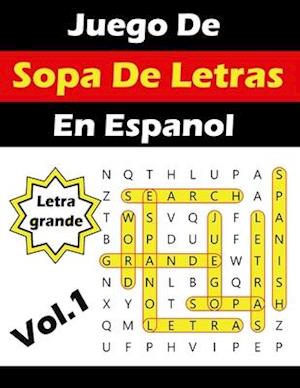 Juego De Sopa De Letras En Espanol Letra Grande