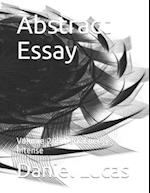 Abstract Essay