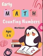 Early Math Counting Numbers Workbook Ages 3-5