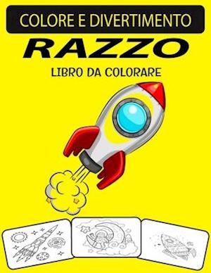 Razzo Libro Da Colorare