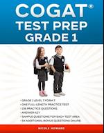 COGAT® TEST PREP GRADE 1: Grade 1, Level 7, Form 7,One Full-Length Practice Test, 136 Practice Questions, Answer Key, Sample Questions for Each Test A
