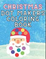 Christmas Dot Makers Coloring Book