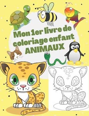 Mon 1er livre de coloriage enfant ANIMAUX