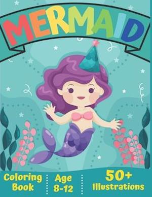 mermaid coloring book