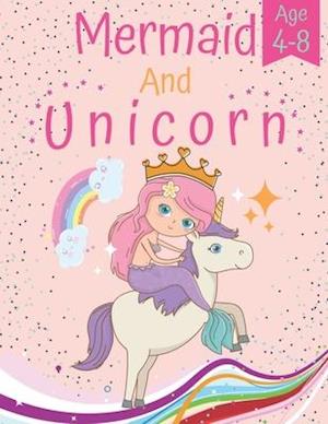 mermaid and unicorn age 4-8