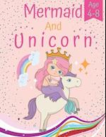 mermaid and unicorn age 4-8