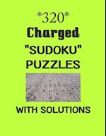 320 Charged "Sudoku" puzzles with Solutions