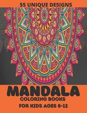 mandala coloring book for kids ages 8-12