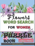 Flowers Word Search For Women Puzzle Book