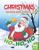 Christmas coloring book for kids: A Christmas Coloring Books With Fun Easy And Relaxing Pages Gifts For Boys Girls Kids. 50 Christmas Coloring Pages F