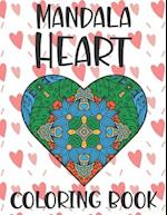 Mandala Heart Coloring Book
