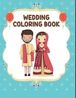 Wedding Coloring Book: Wedding Color Decorations for Boys & Girls 