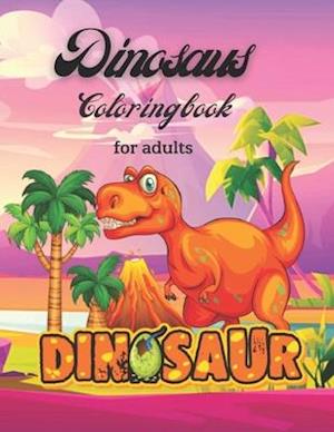 Dinosaurs Coloring Book For Adults