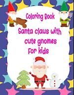 Coloring Book, Santa Claus And Genomes For Kids