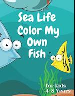 sea life color my own fish
