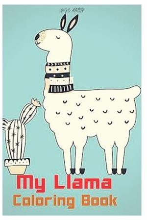 my llama coloring book