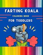 Farting koala coloring book for toddlers