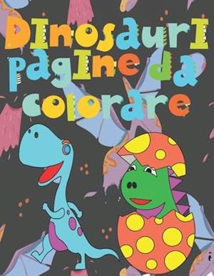 Dinosauri pagine da colorare