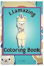 llamazing coloring book