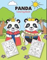 Panda Coloring Book: Panda coloring for kids 