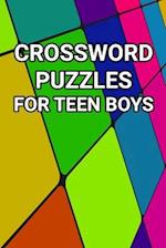 Crossword Puzzles for Teen Boys