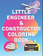 Little Engineer & Constructor Coloring Book