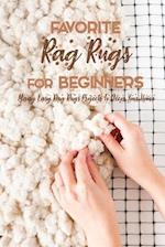 Favorite Rag Rugs For Beginners