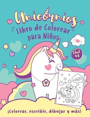 Unicornios Libro de Colorear para Niños
