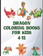 dragon coloring books for kids 4-12