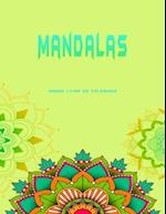 Mandalas grand livre de coloriage