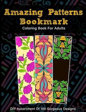 Amazing Patterns Bookmark Coloring Book For Adults