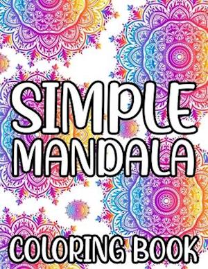 Simple Mandala Coloring Book