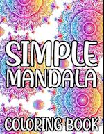 Simple Mandala Coloring Book