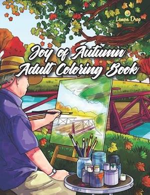 Joy of Autumn Adult Coloring Book