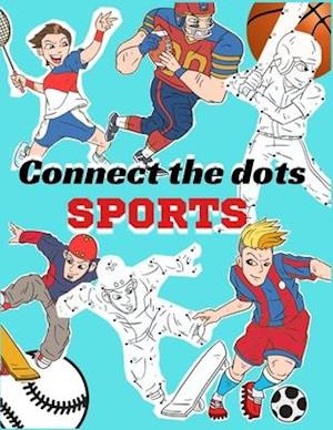 Connect The Dots Sports: Extreme dot to dot books sports games for older kids Boys Girls Ages 6-12