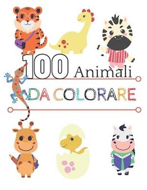 100 animali da colorare