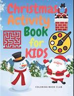 Christmas Activity Book for Kids