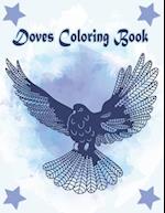 Doves Coloring Book