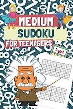 Medium Sudoku for Teenagers