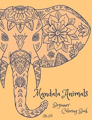 Mandala Animals Beginner Coloring Book