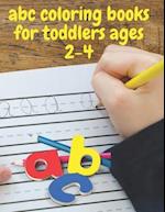 abc coloring books for toddlers ages 2-4