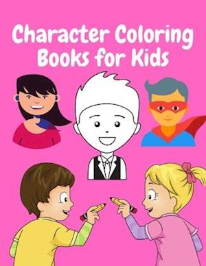 character coloring books for kids