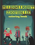 Midnight Zombie, coloring book