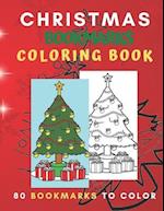 Christmas Bookmarks Coloring Book